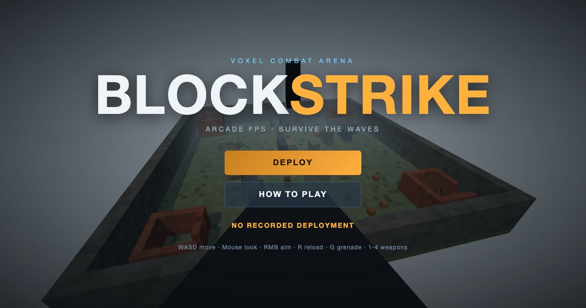 Screenshot of the First Person Shooter demo