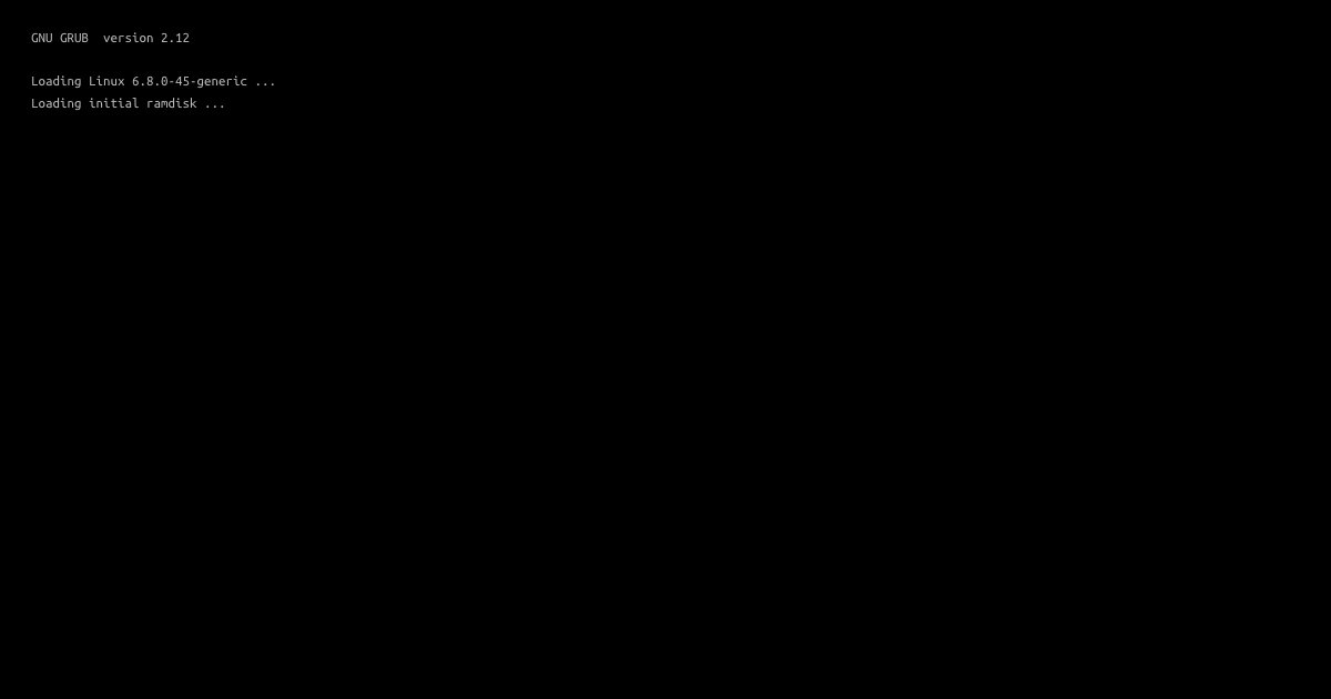 Screenshot of the Ubuntu demo